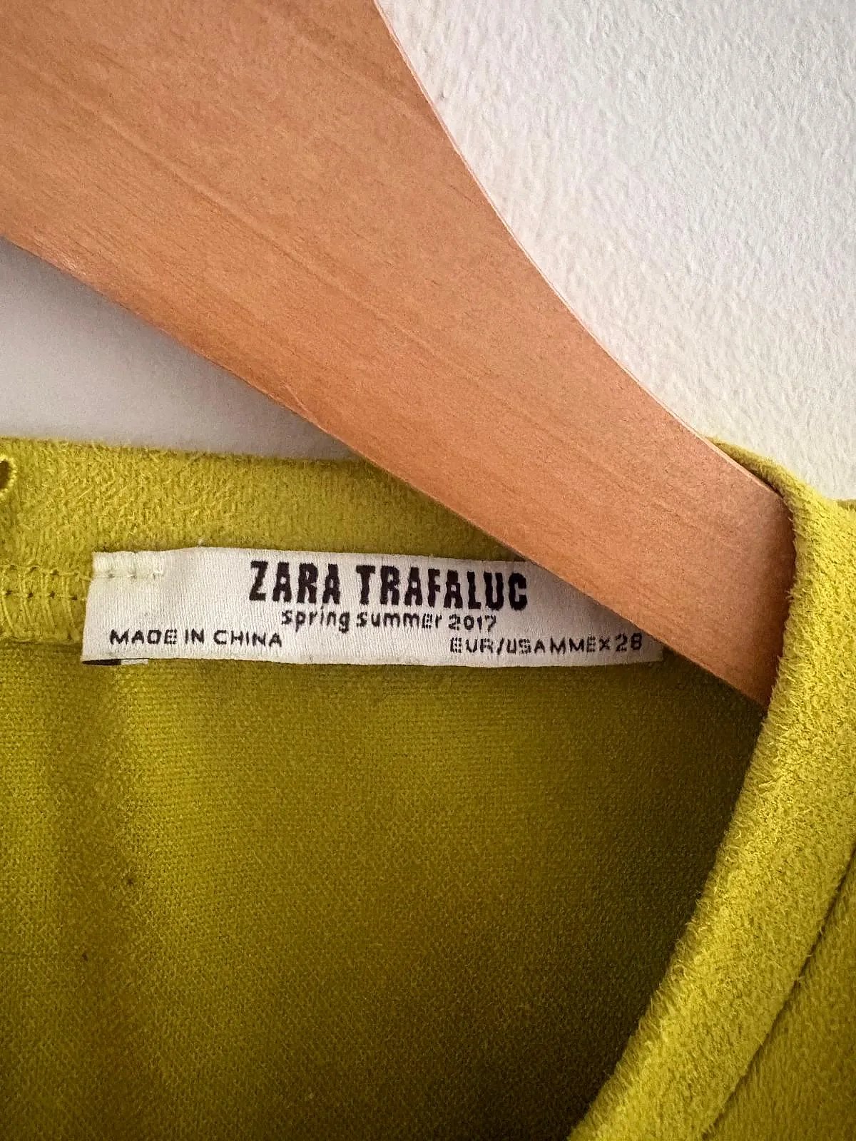 Top tal-Falsa Suede Aħdar tal-Ġir - photo 3