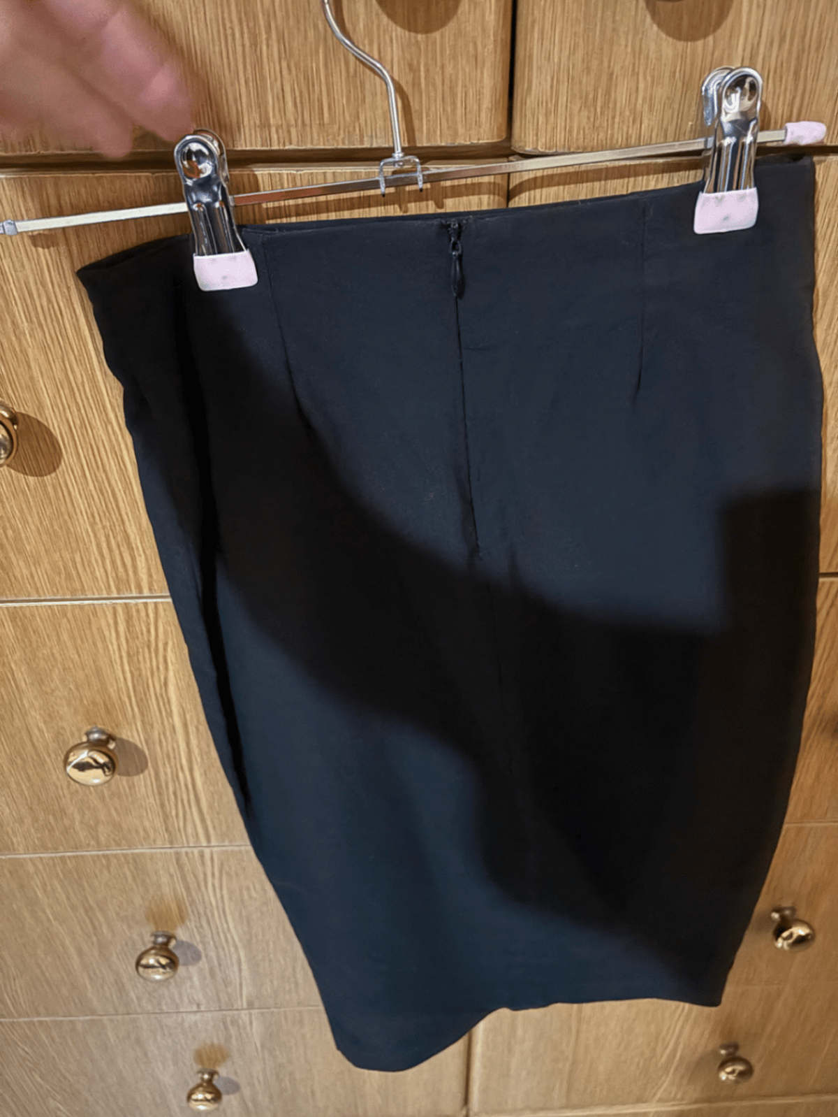 Black Fitted Pencil Skirt - photo 2