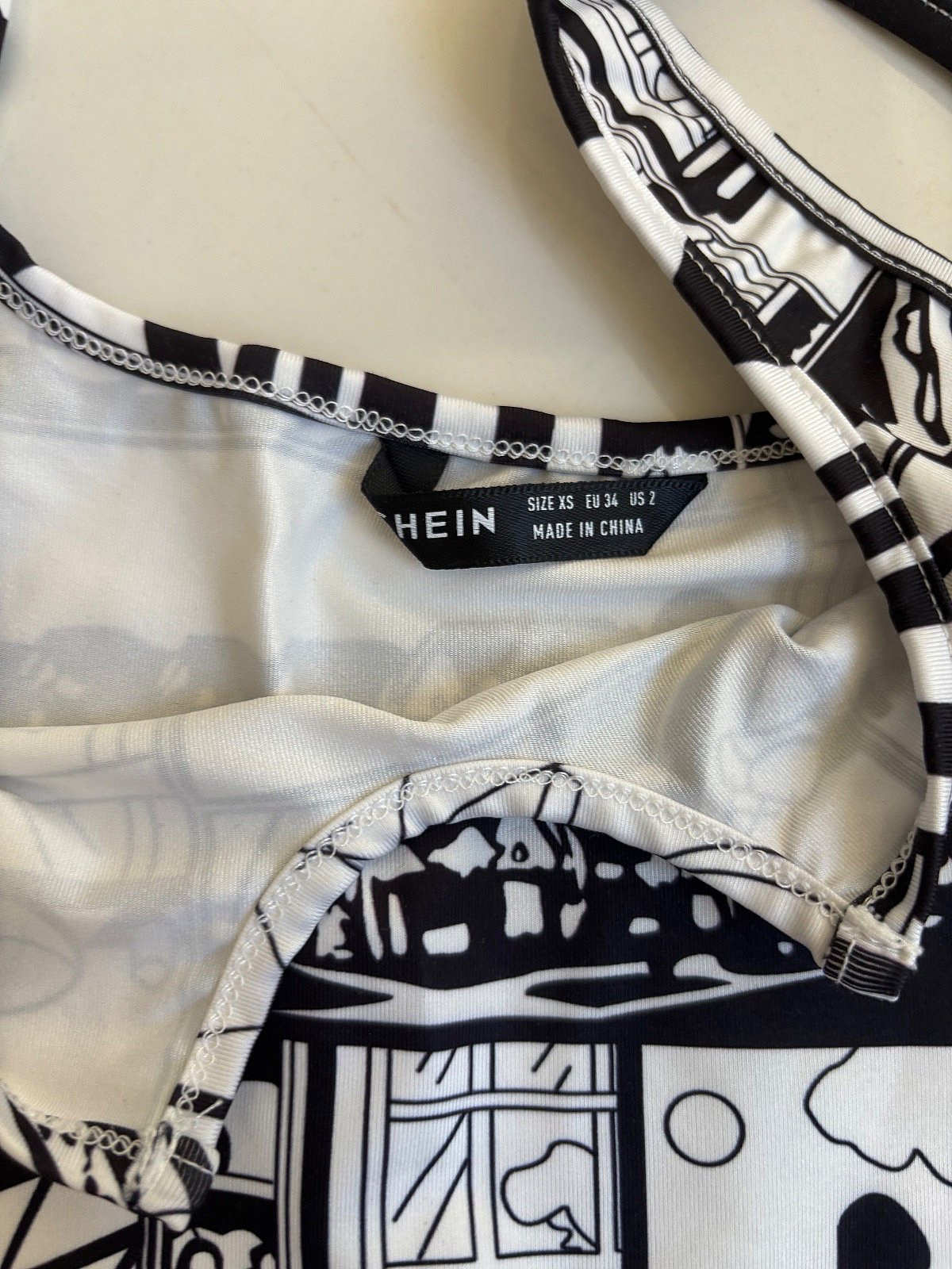 Comic Print Crop Cami Top - photo 3