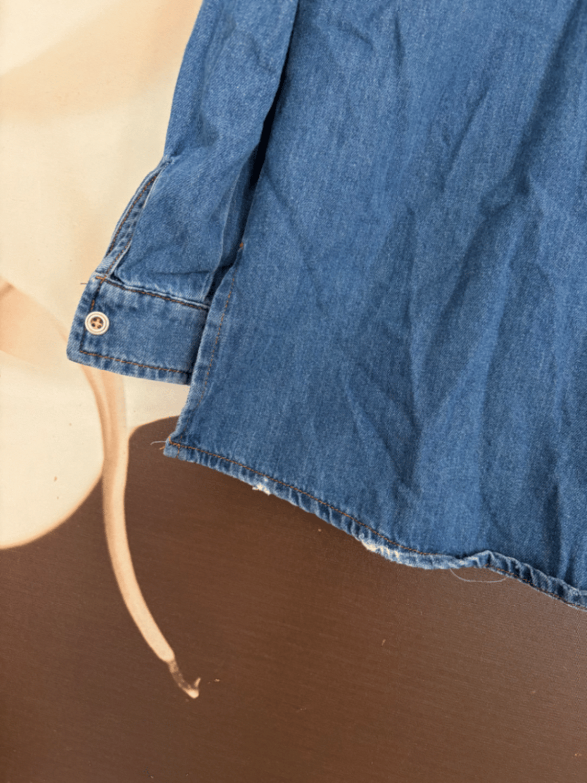 Studded Denim Overshirt - photo 5