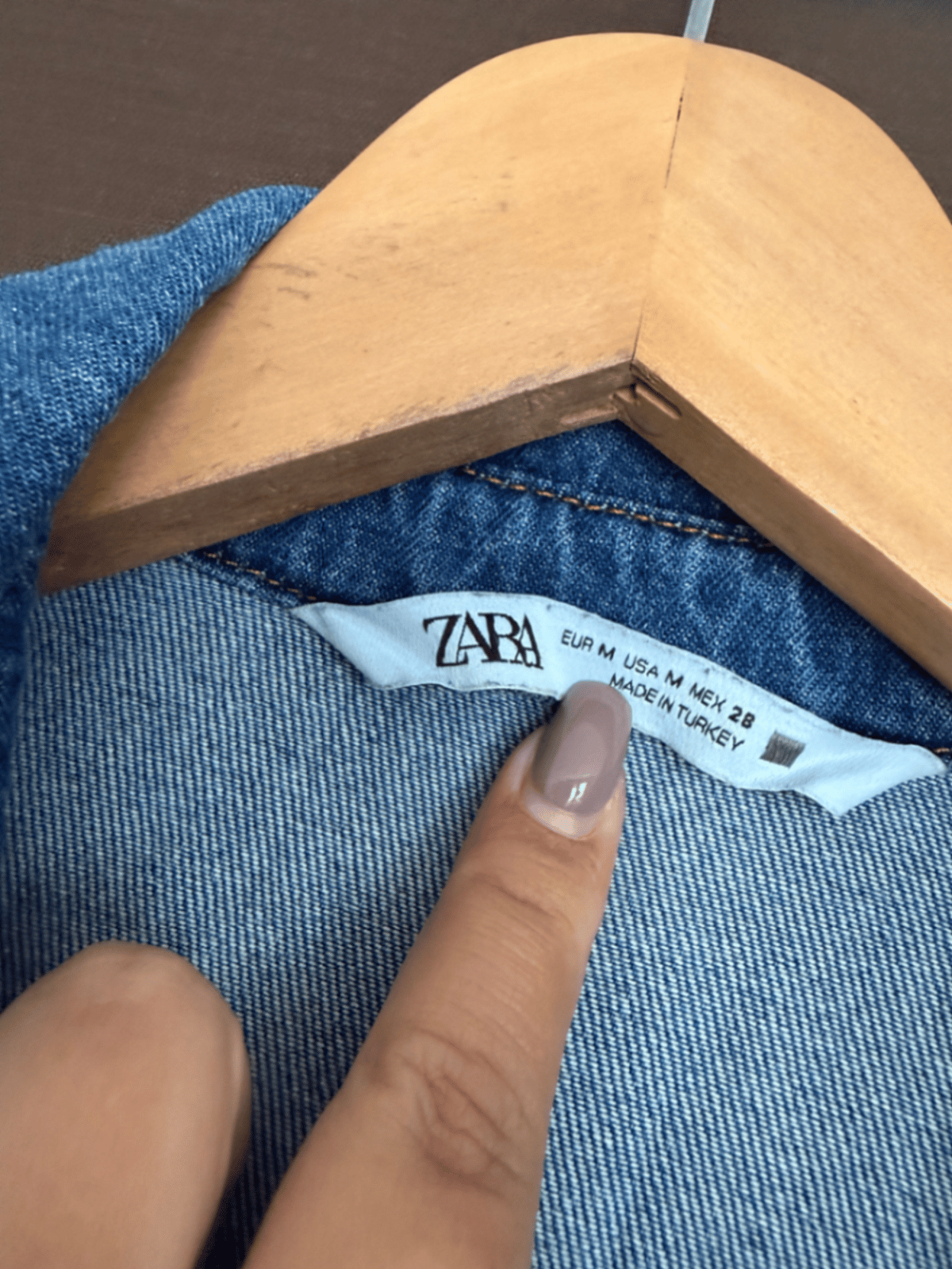 Studded Denim Overshirt - photo 4
