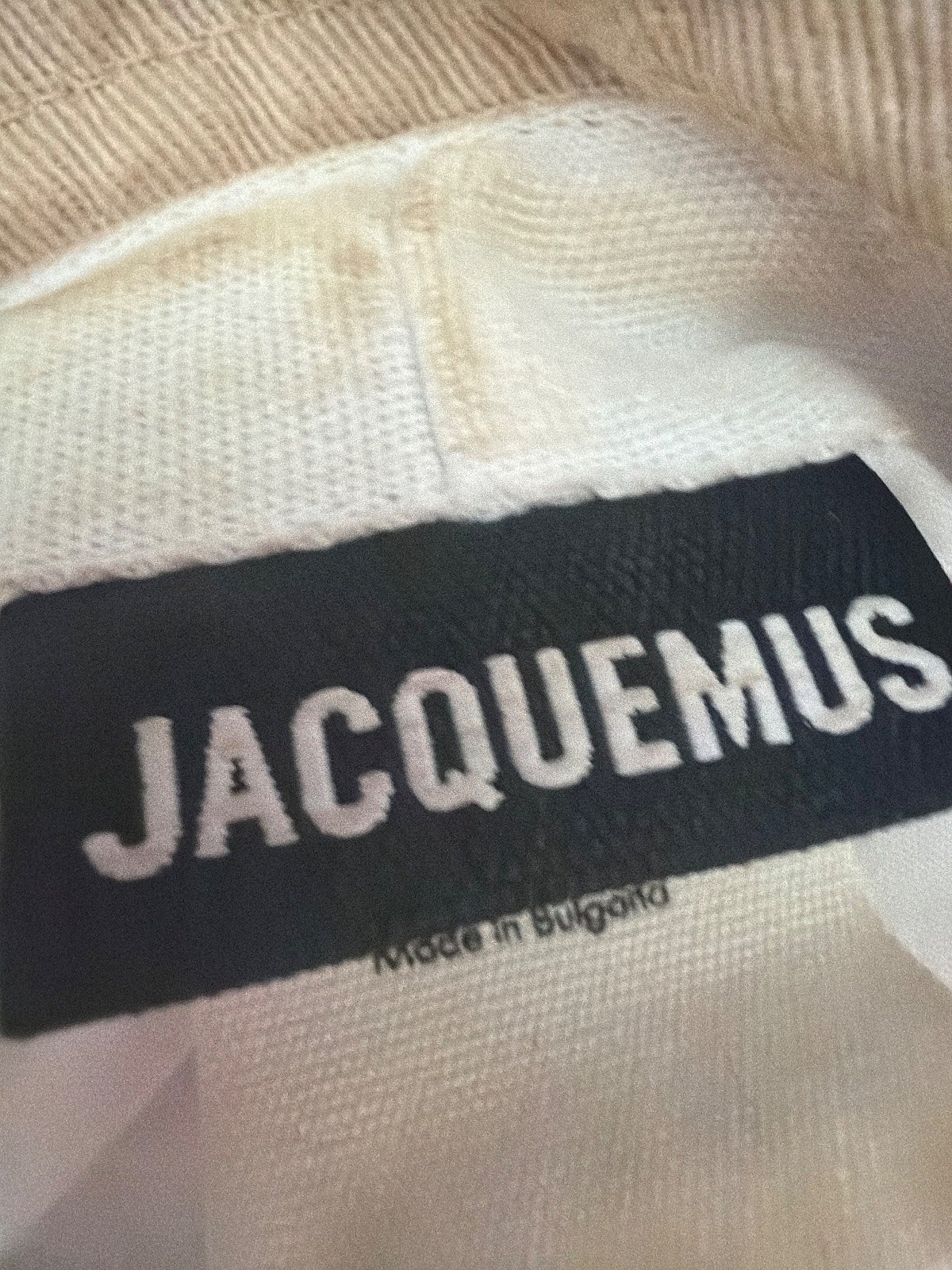 Jacquemus Beige Frayed Bucket Hat / Sun Hat - Size M - photo 5