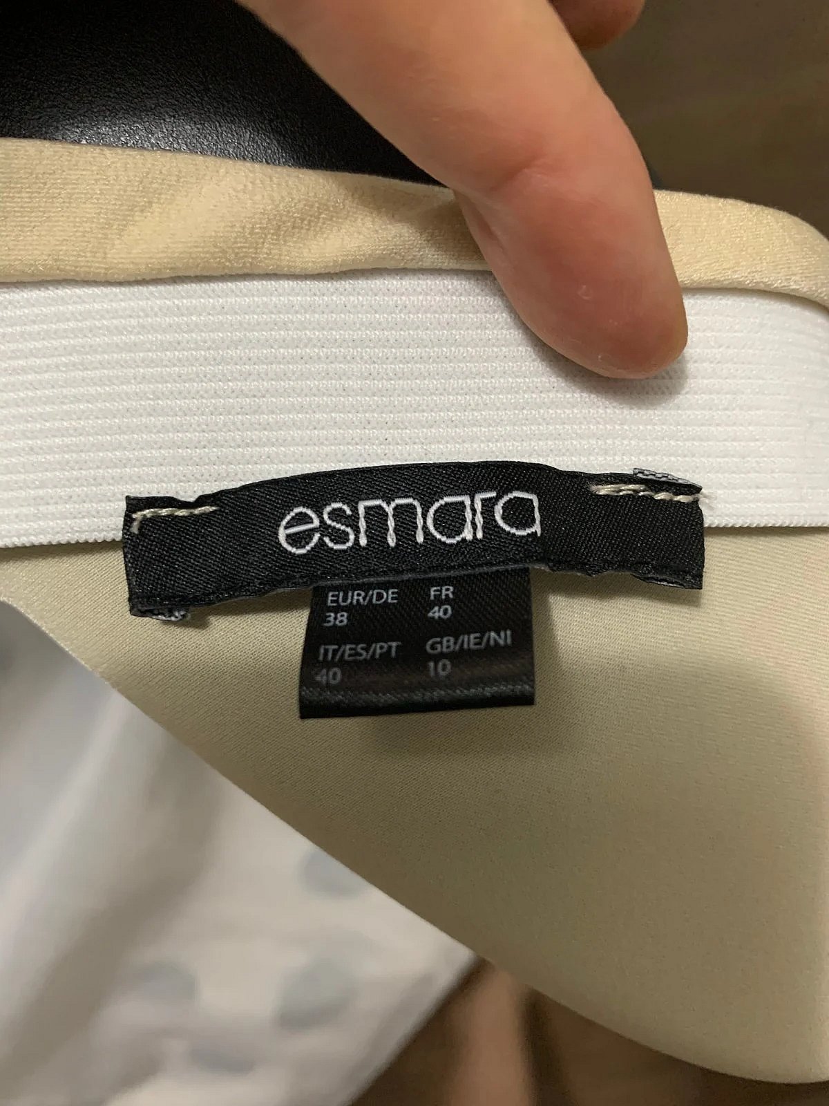 Dbielet Midi tas-Satin Krema - photo 3
