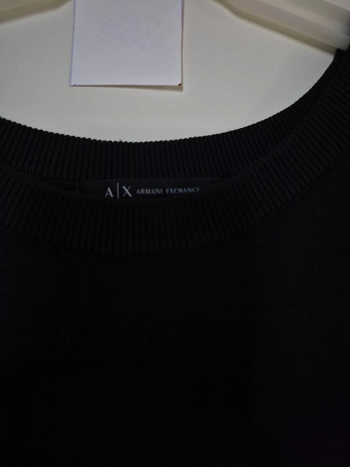 Abito nero con logo Armani Exchange - photo 2