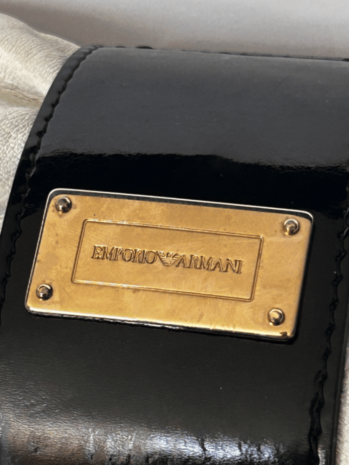 Bolso de mano de piel de Emporio Armani - photo 3
