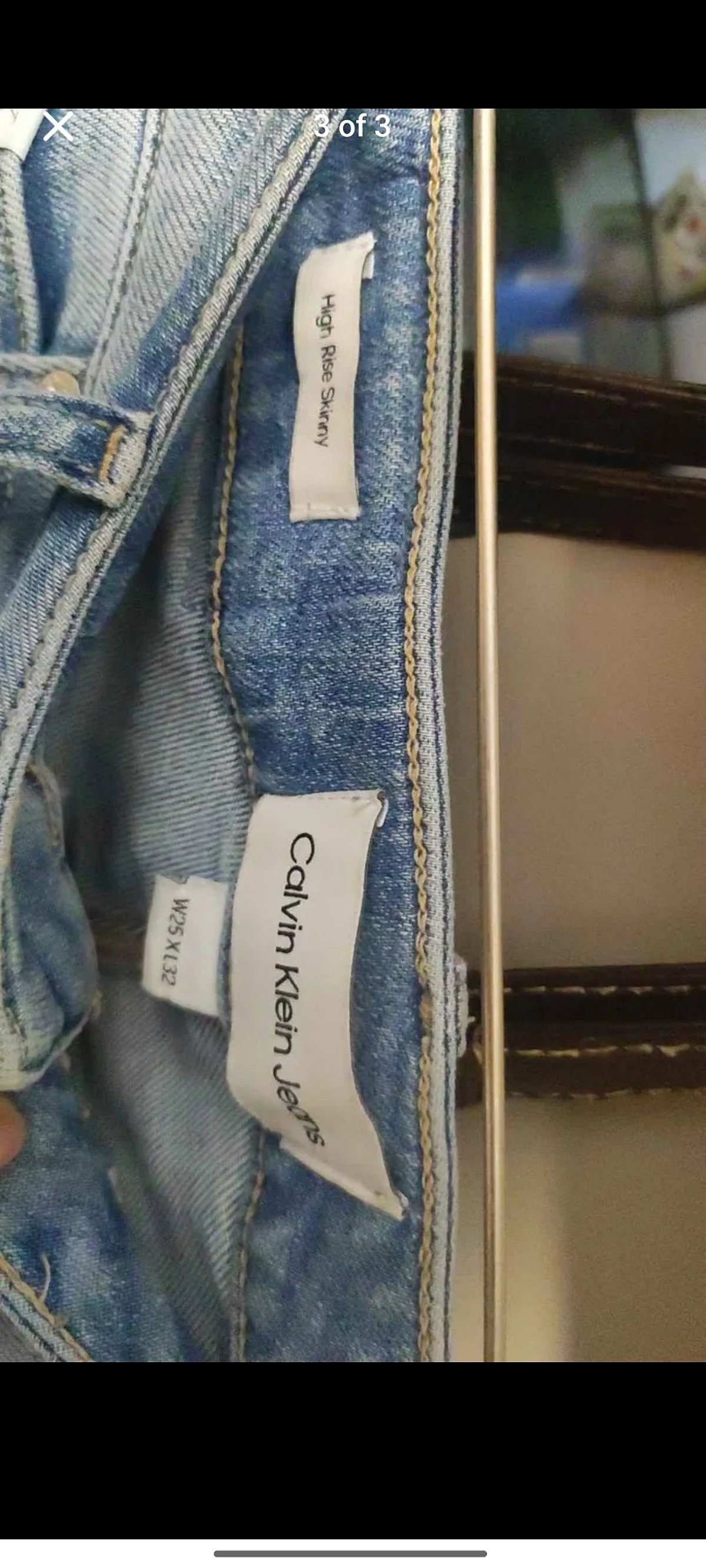 Jeans skinny effetto consumato Calvin Klein - photo 3