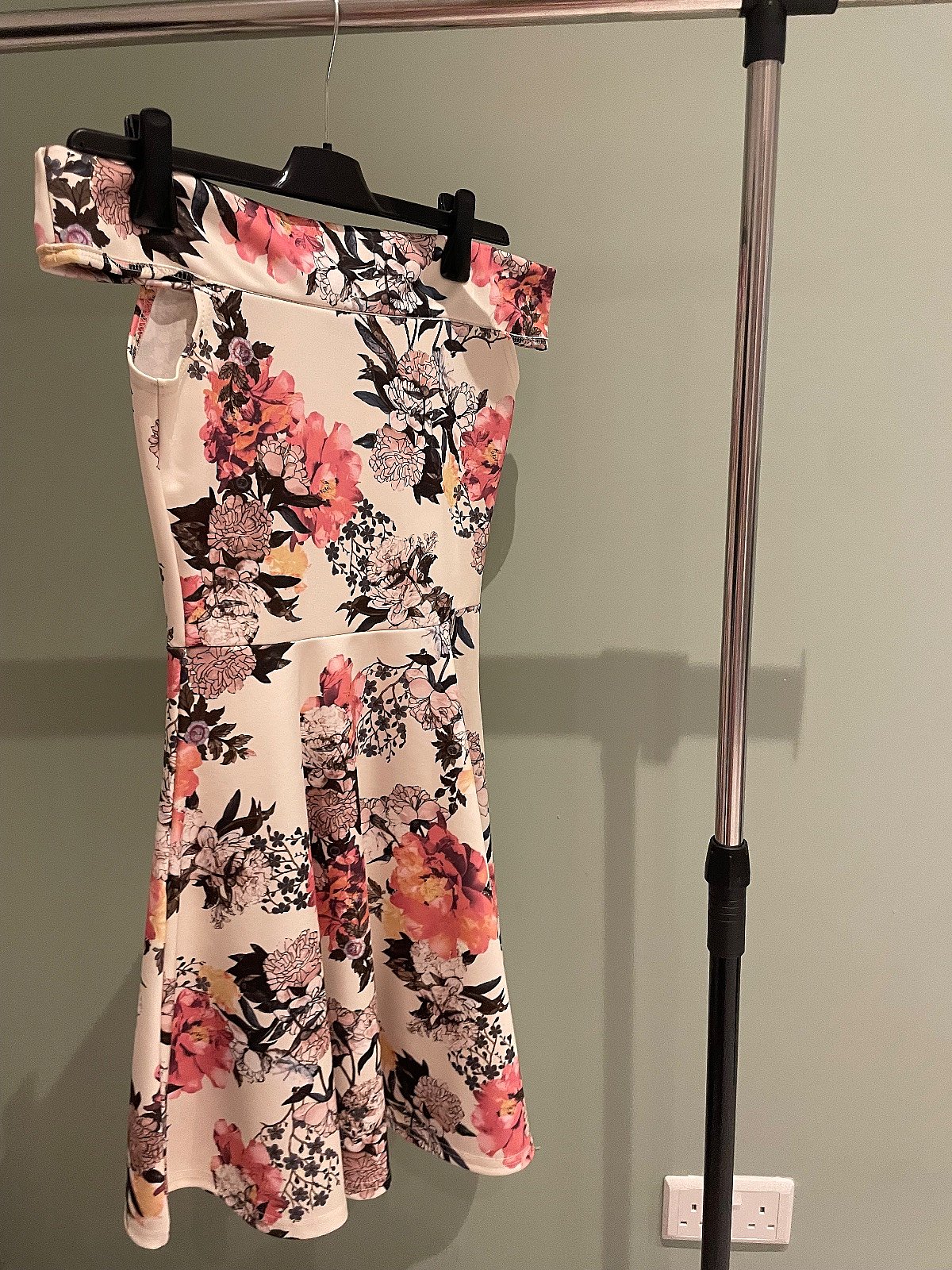 Floral Off-Shoulder Mini Dress - photo 3