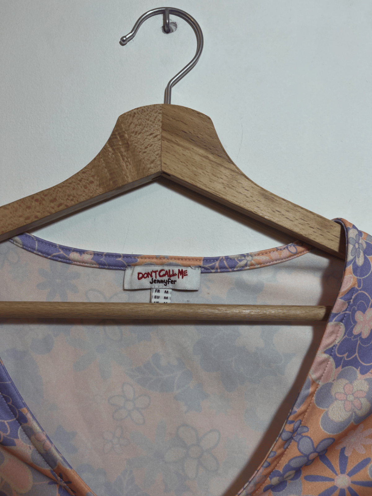 Floral Print Long SleeveButterfly Top - photo 2