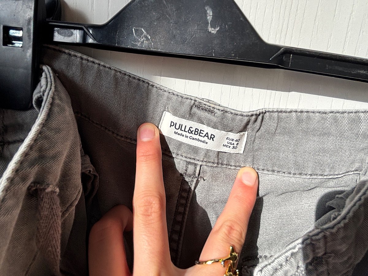 Pull and bear grunge cargo shorts  - photo 2