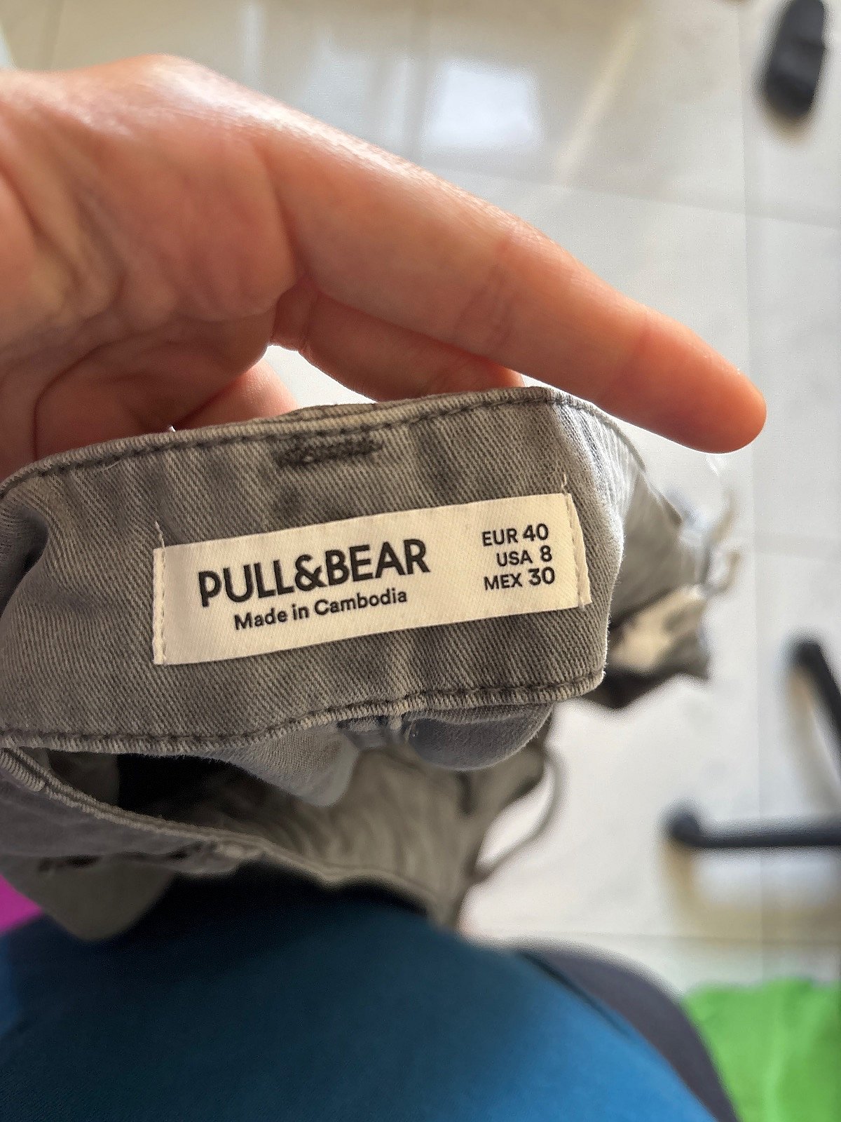 Pull and bear grunge cargo shorts  - photo 4