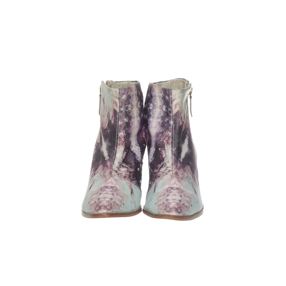 MIISTA Val Tex "Prism" Satin Ankle Boots, Size EU 38 - photo 2