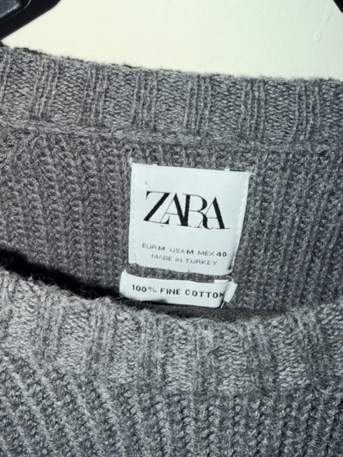 Jersey de punto acanalado de algodón de ZARA - photo 2
