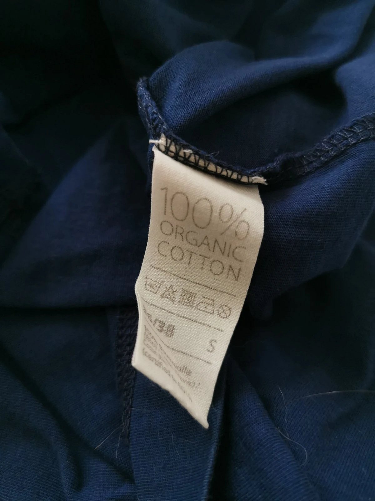 Ilbies tal-Qoton Organiku Navy ta' Living Crafts - photo 3