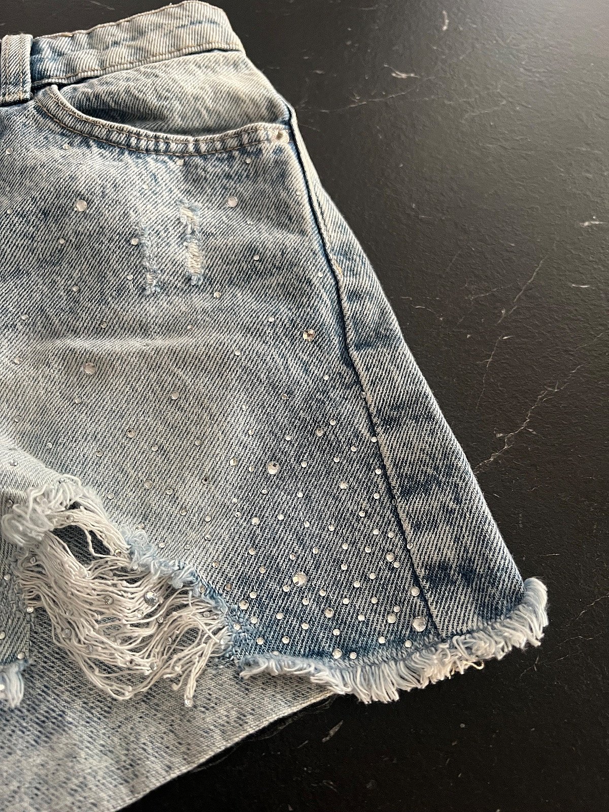 Xorts tad-denim imżejna b'Calliope - photo 2