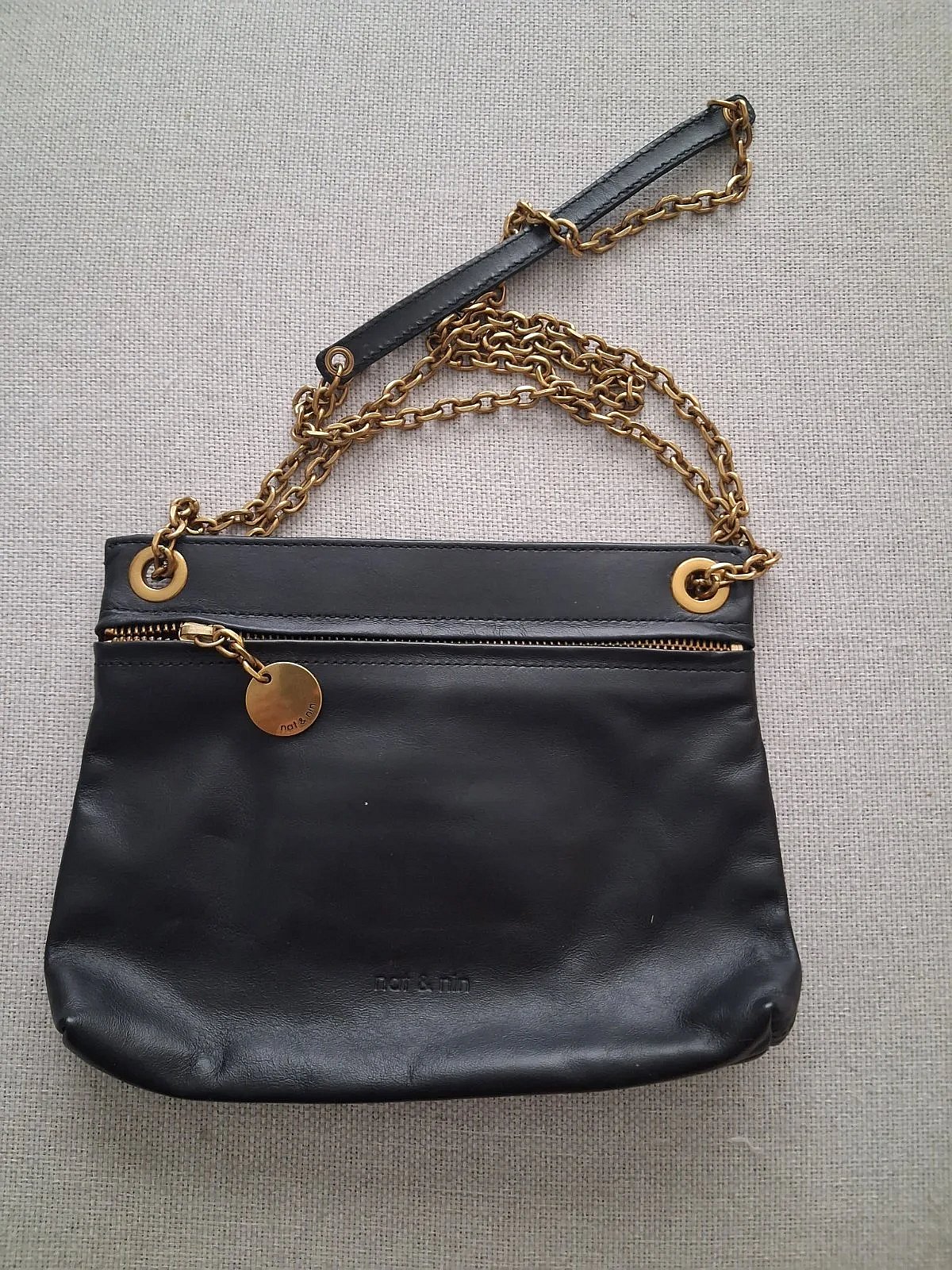 Nat & Nin Paris Black Shoulder Bag - photo 2