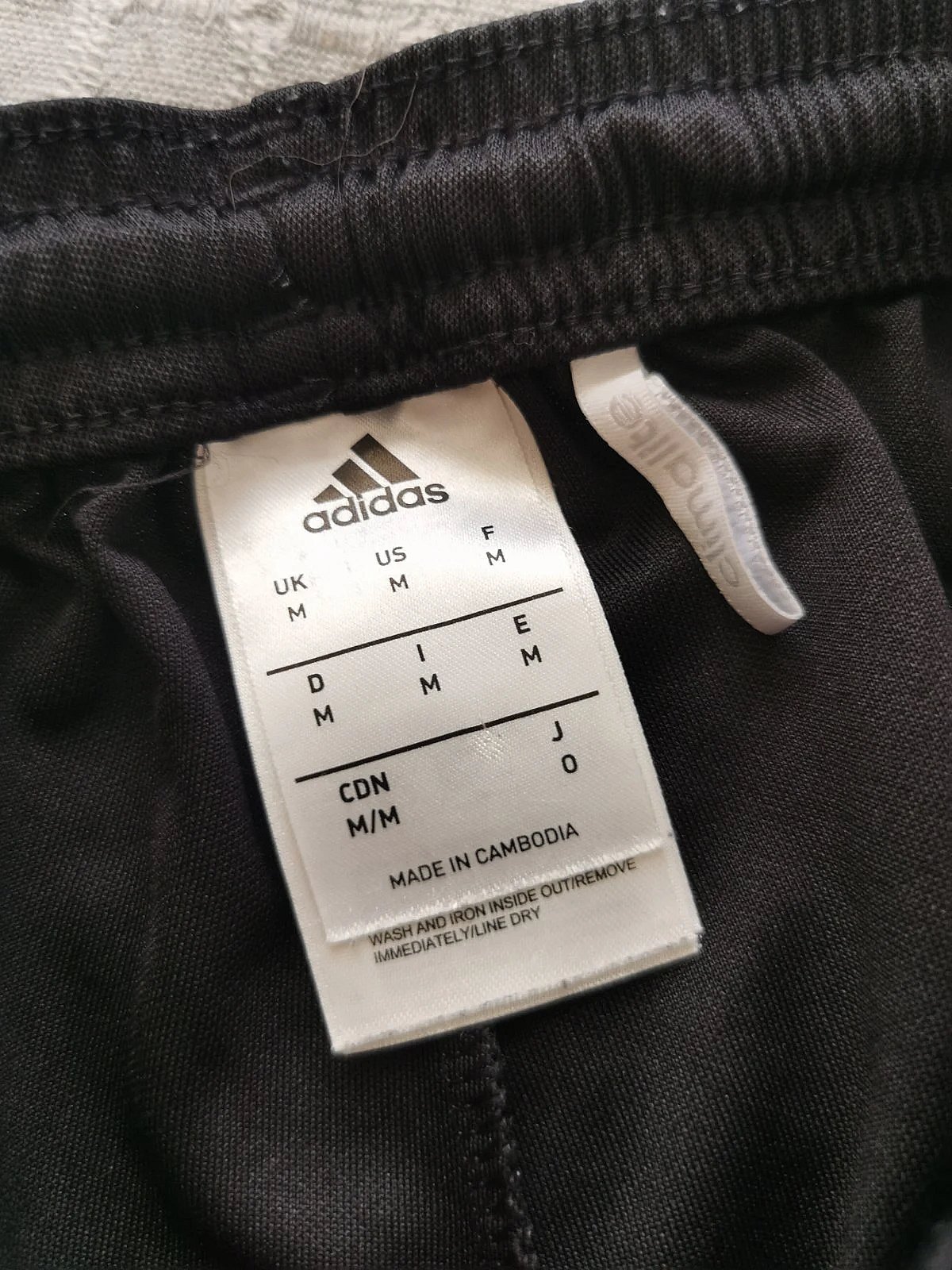 Pantaloncini sportivi Adidas neri - photo 3