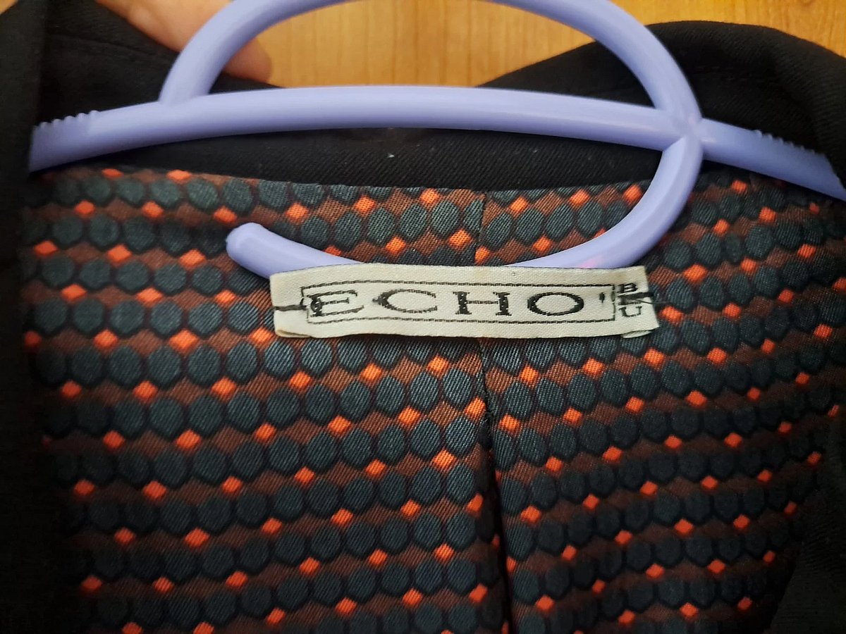 Echo Stylish Black Blazer Jacket - photo 6