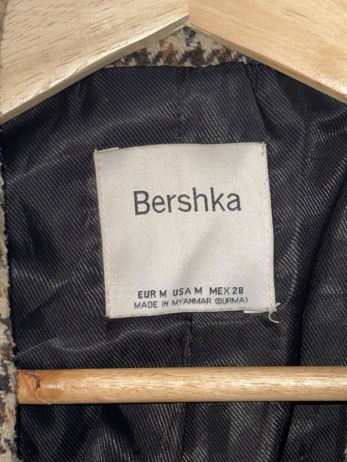 Giacca doppiopetto a quadri Bershka - photo 5