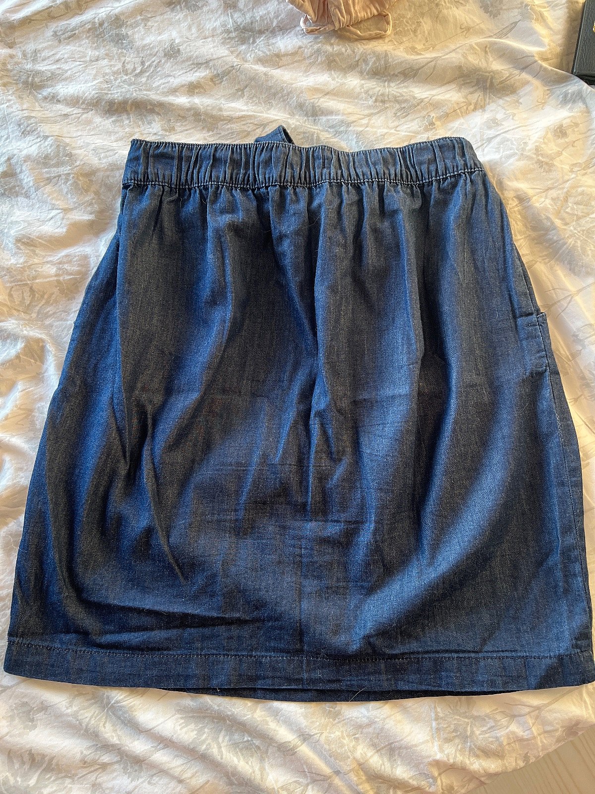 Dbielet tad-denim Orsay b'rabta fil-qadd - photo 2