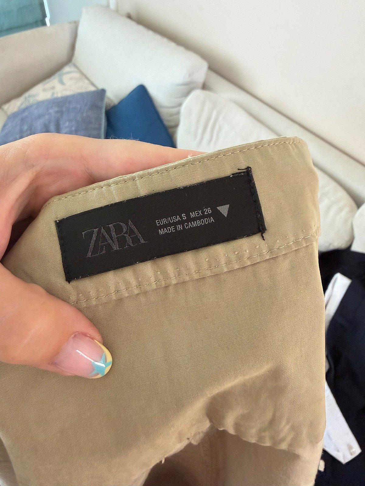 Zara Khaki Wrap Skirt - photo 3