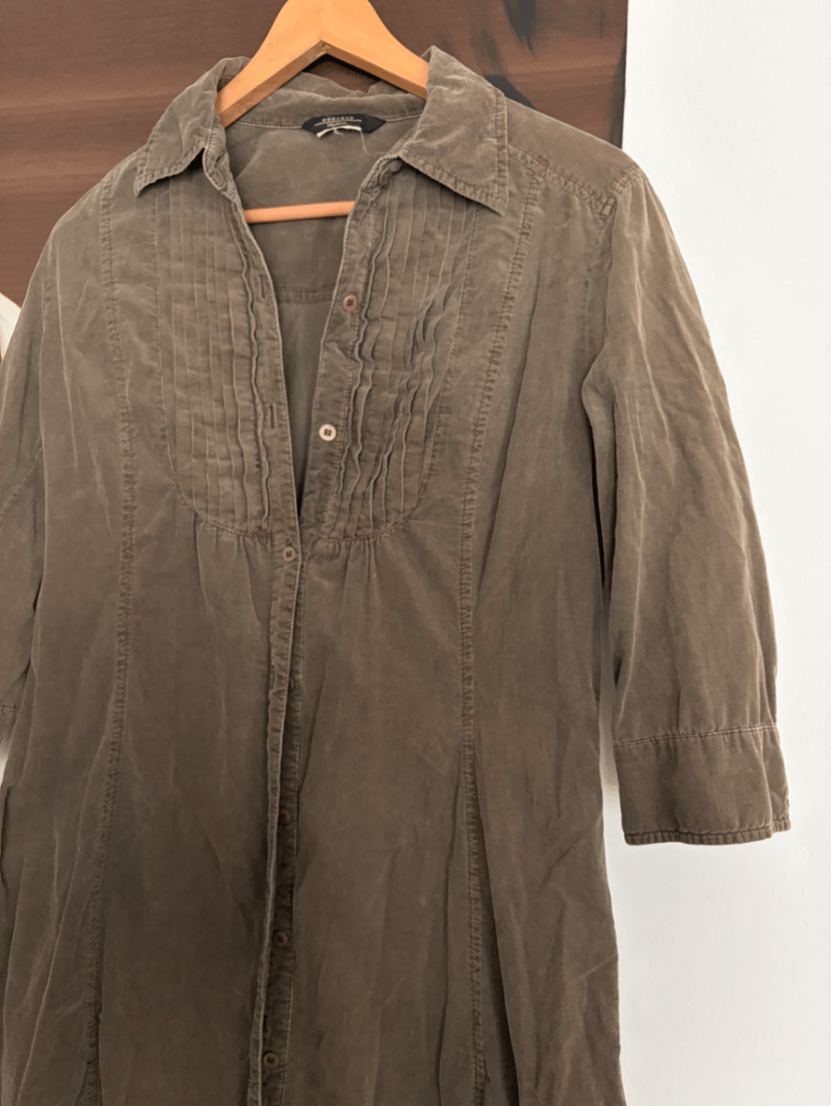 Weekend MaxMara Corduroy Shirt Dress - photo 4