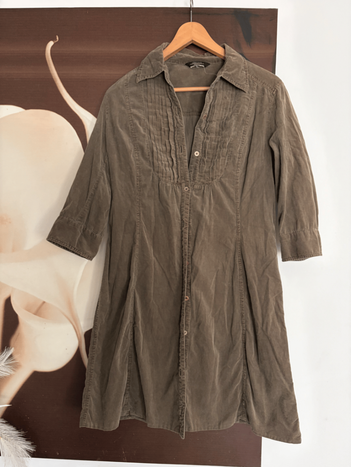 Weekend MaxMara Corduroy Shirt Dress - photo 2