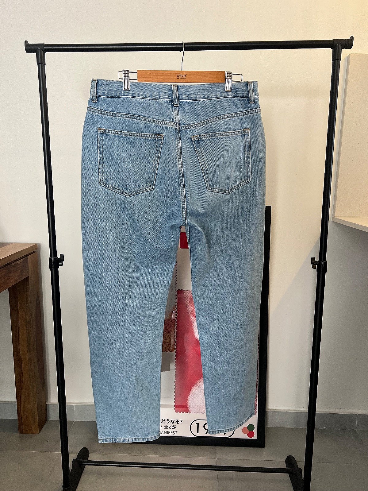 Pantalones vaqueros RAVANI – Corte recto | Azul claro | Talla 32 | Marca berlinesa - photo 2