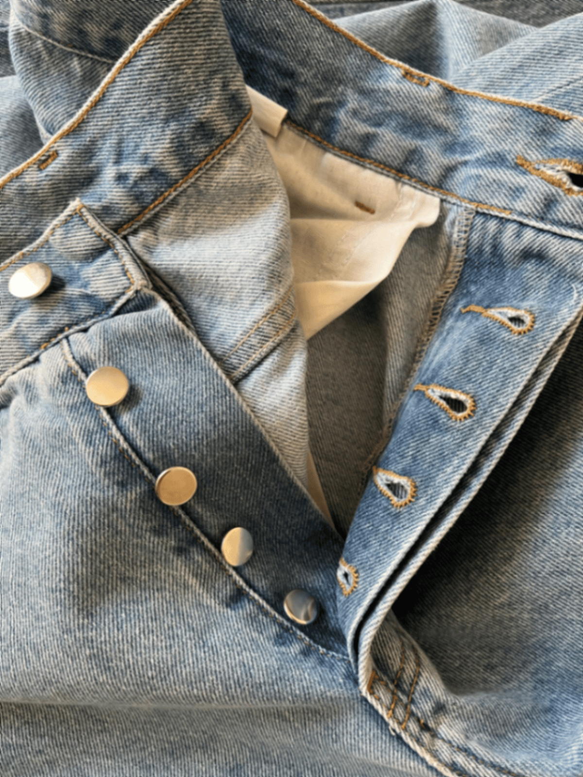 Pantalones vaqueros RAVANI – Corte recto | Azul claro | Talla 32 | Marca berlinesa - photo 4