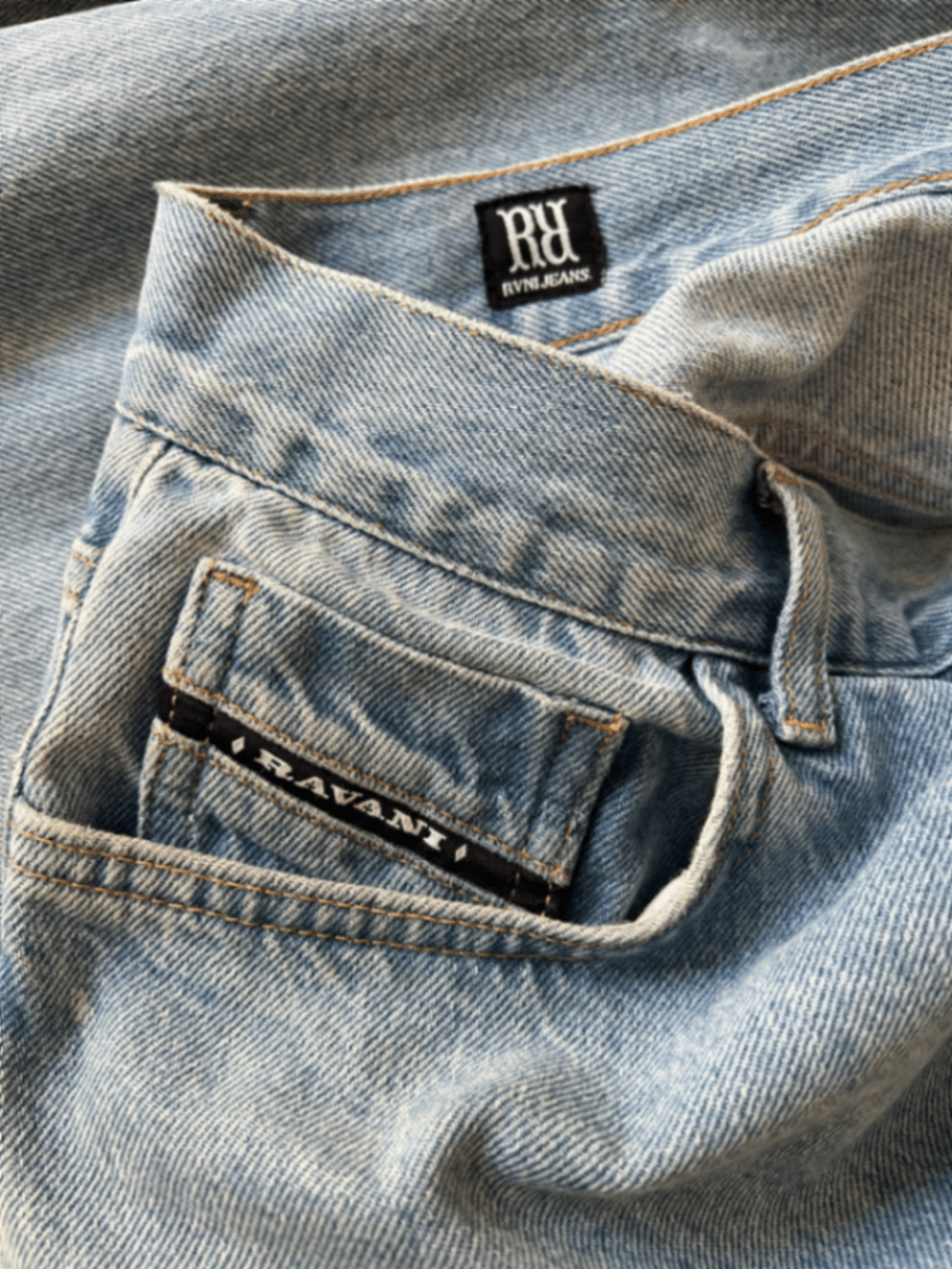 Pantalones vaqueros RAVANI – Corte recto | Azul claro | Talla 32 | Marca berlinesa - photo 3
