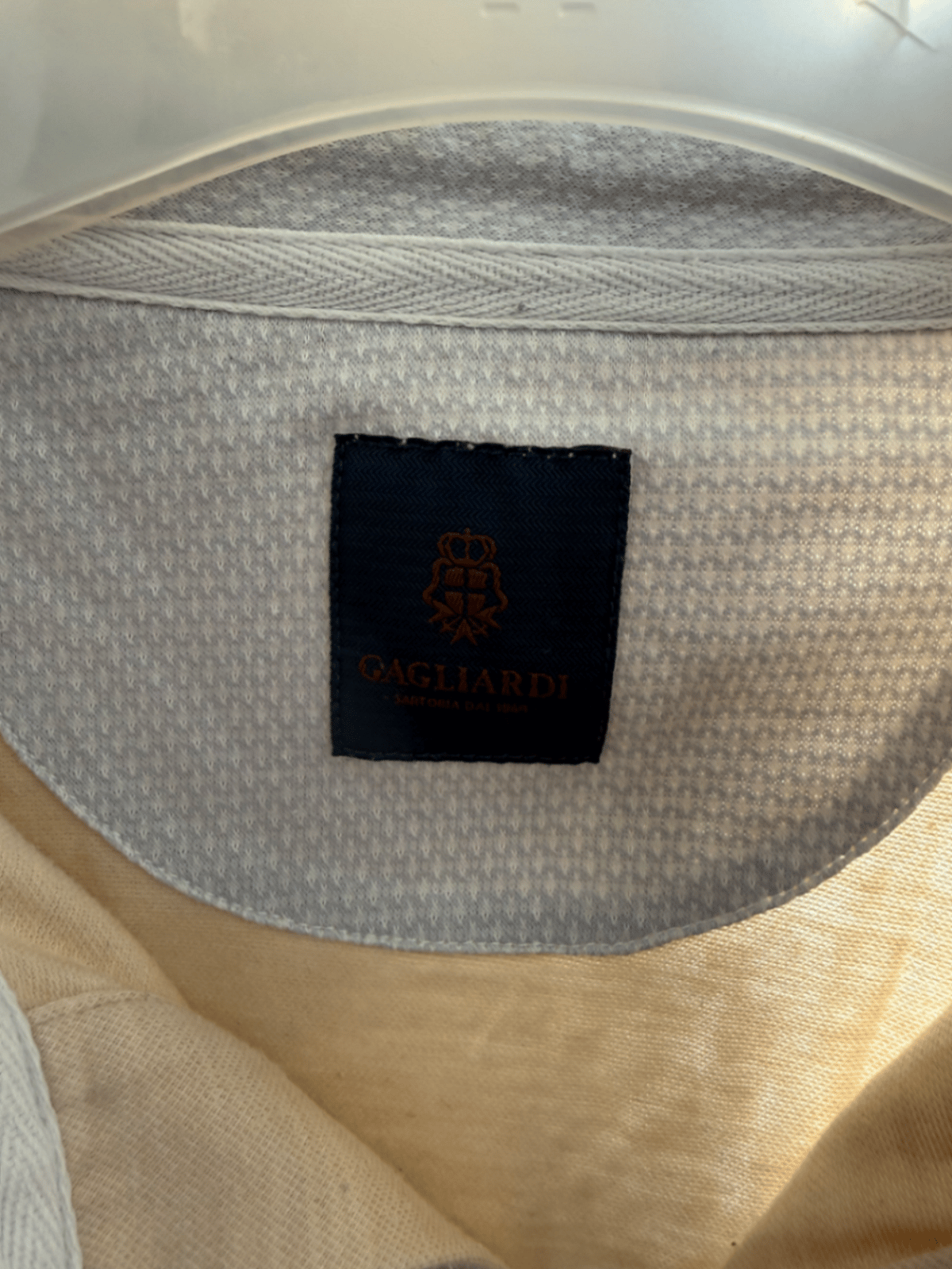 Polo Gagliardi Crema Manga Corta - photo 3