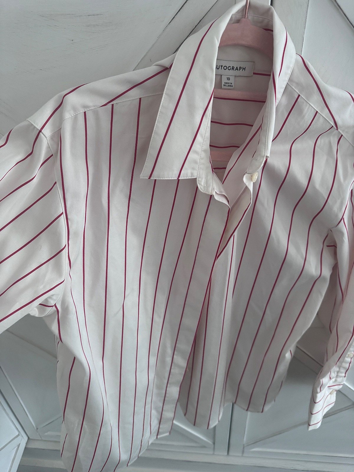 Camisa de algodón a rayas de Autograph - photo 4