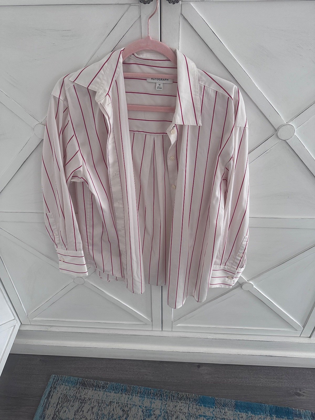 Camisa de algodón a rayas de Autograph - photo 2