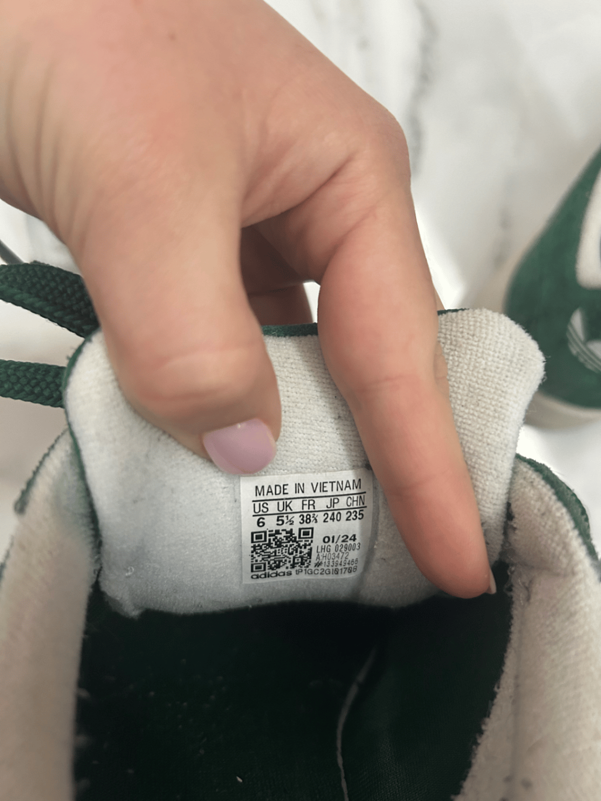 Zapatillas Adidas Campus de ante verde - photo 6