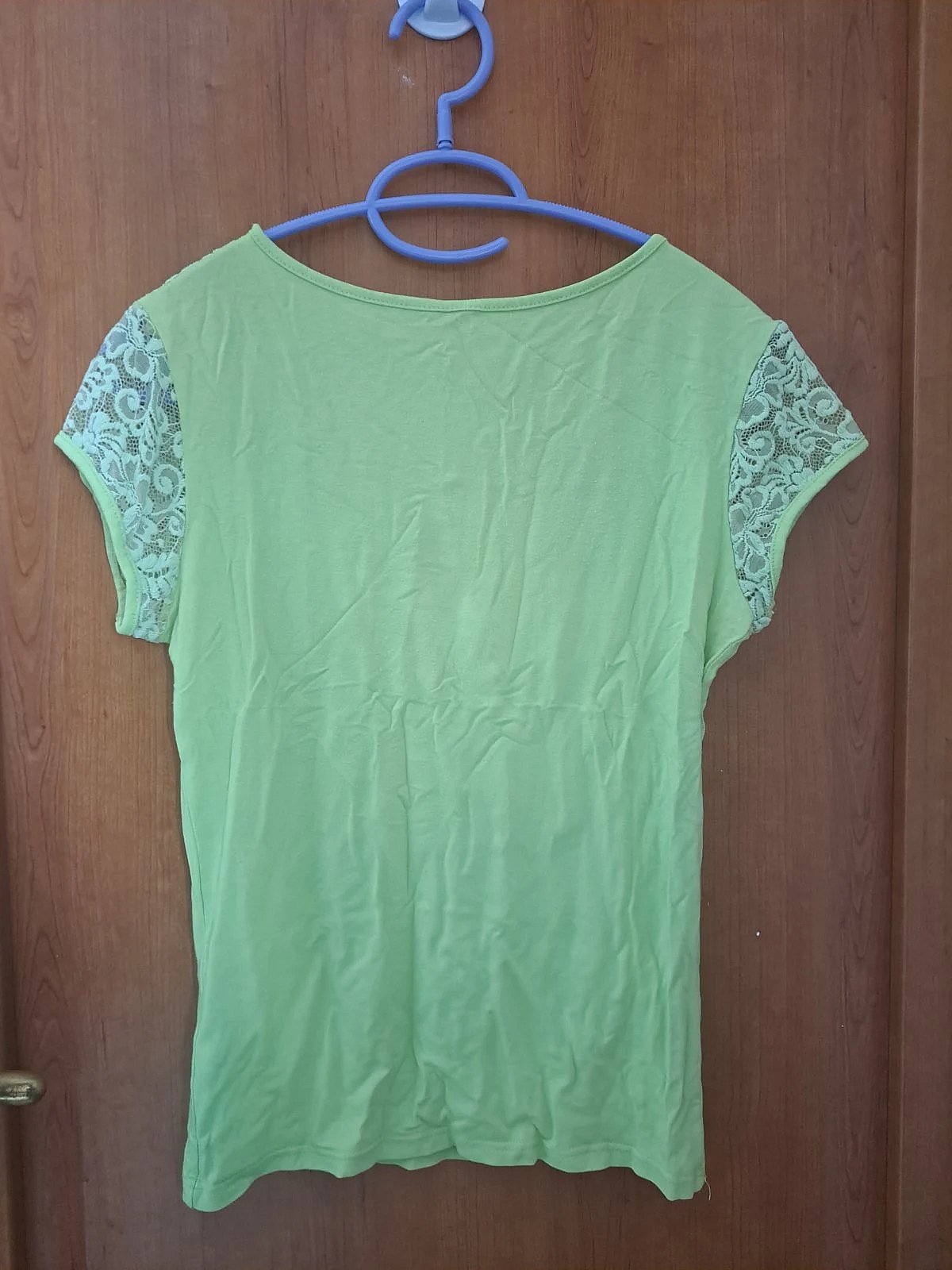 Lime Green Lace Top - photo 2