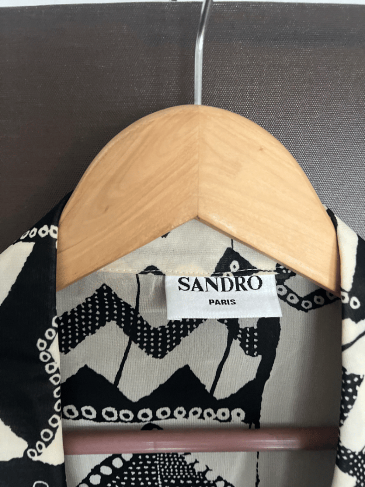 Sett Koordinat bi Stampa Astratta vintage Sandro - photo 7