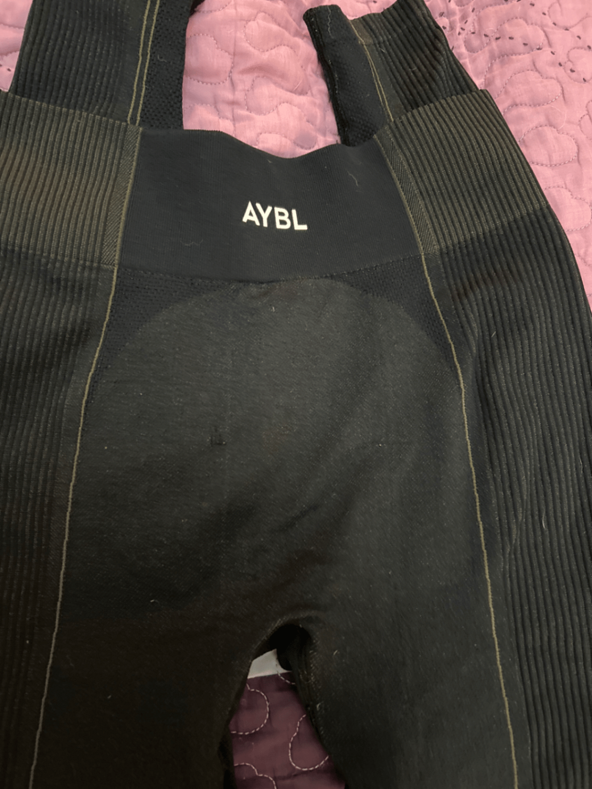 AYBL brown and black gym leggings - photo 2