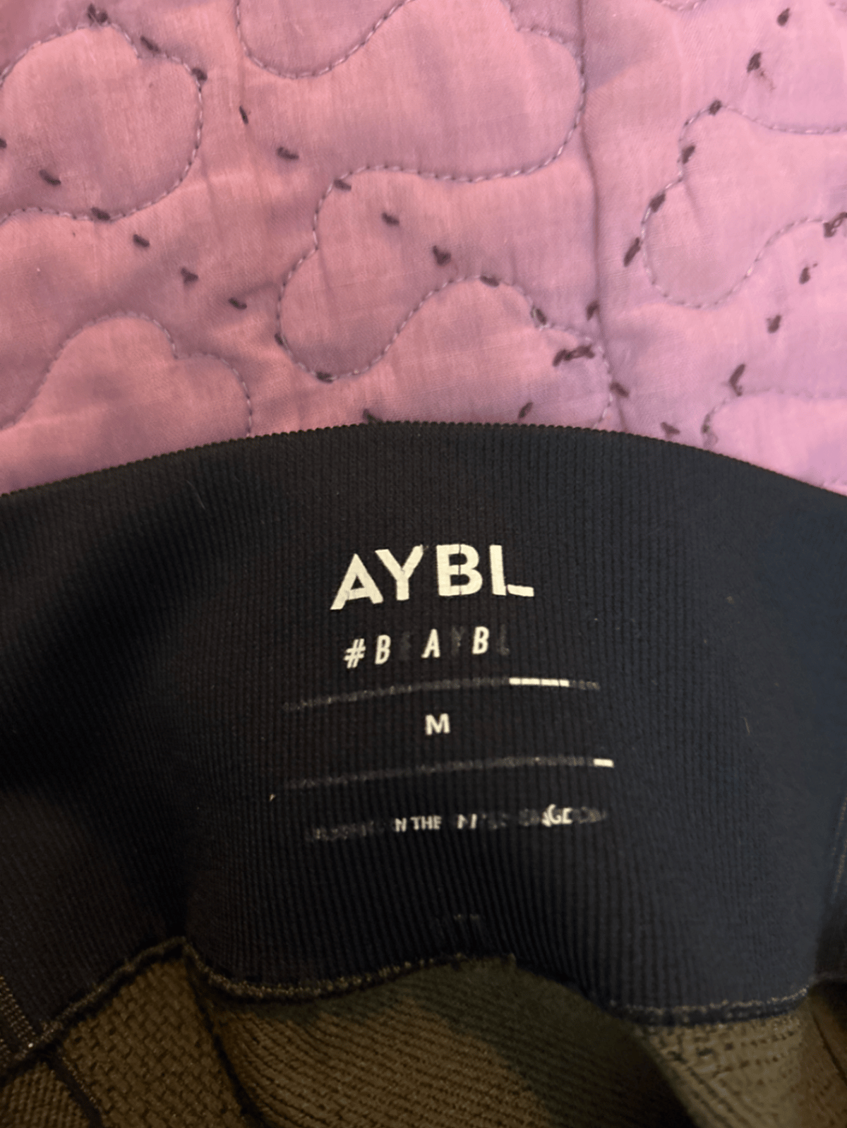 AYBL brown and black gym leggings - photo 3