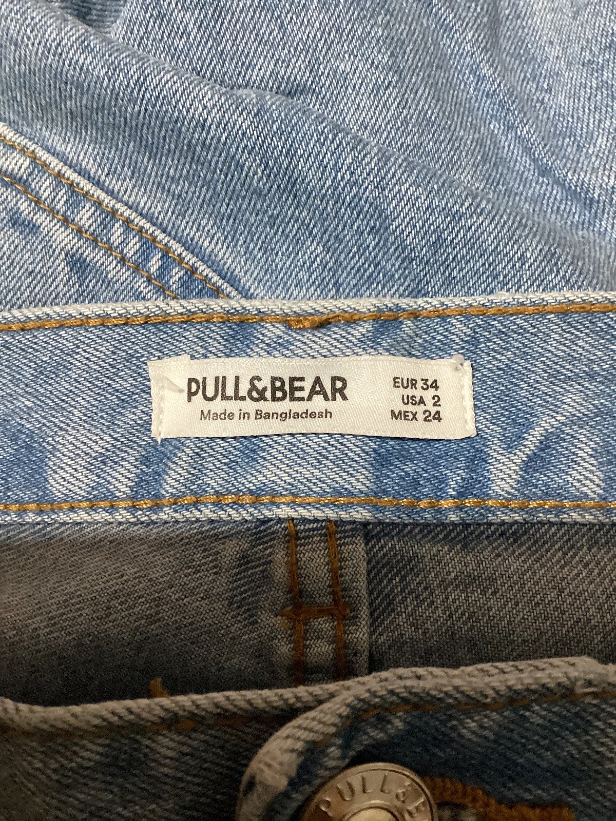 Jeans tad-denim Pull&Bear blu ċar - photo 3