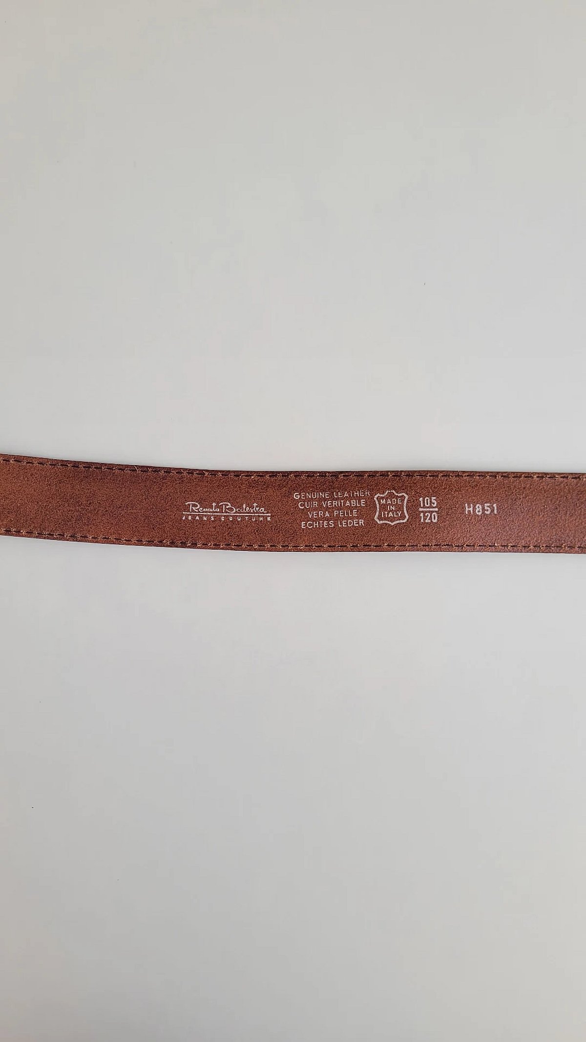 Brown Leather Buckle Belt - photo 6