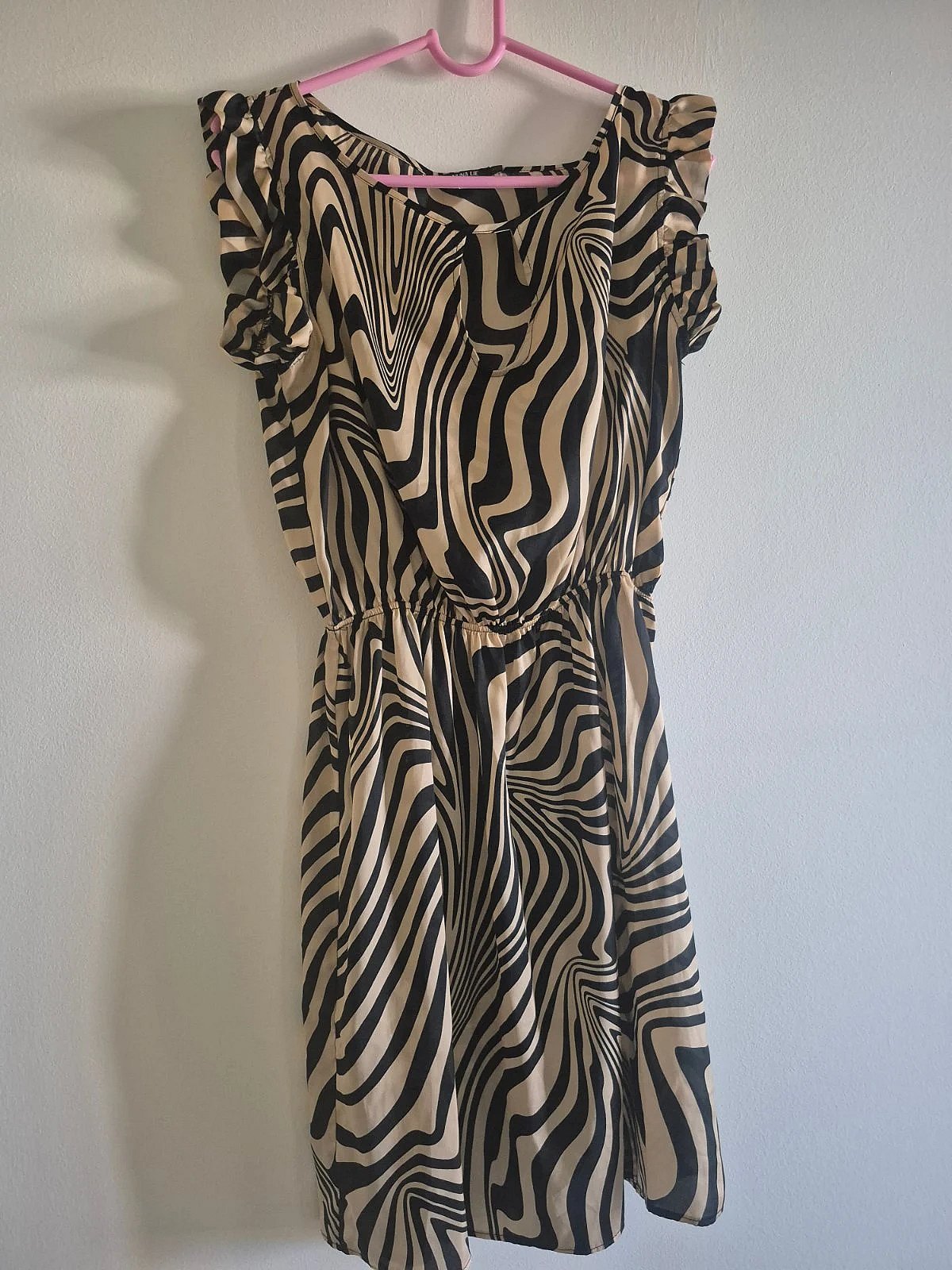 Vestido Nuna Lie com padrão de zebra, tamanho M - photo 3