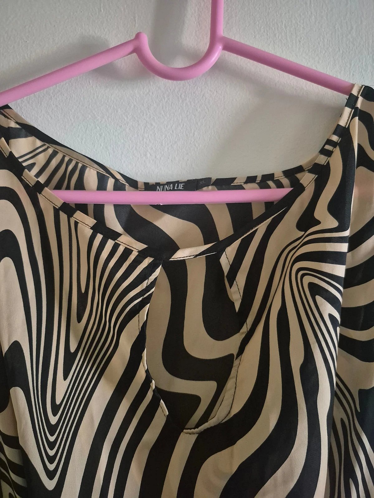 Vestido Nuna Lie com padrão de zebra, tamanho M - photo 4