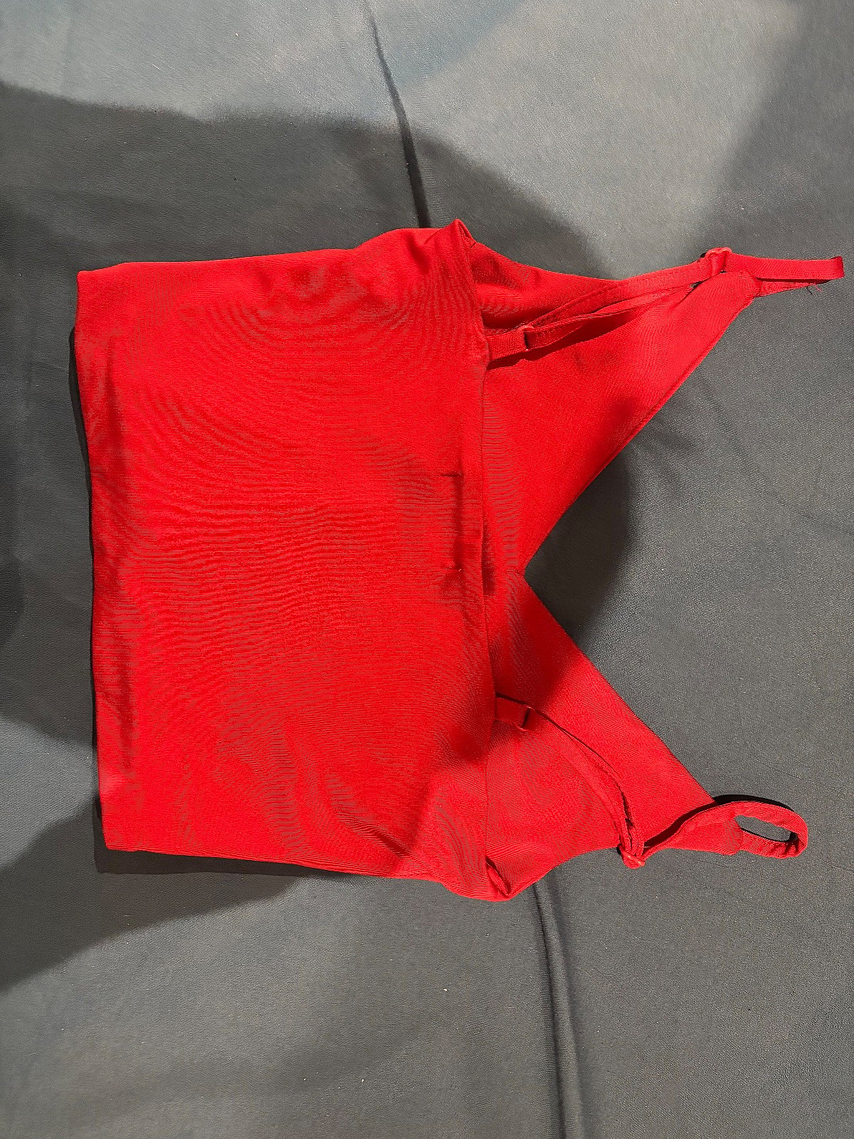 Top corto senza maniche rosso - photo 2