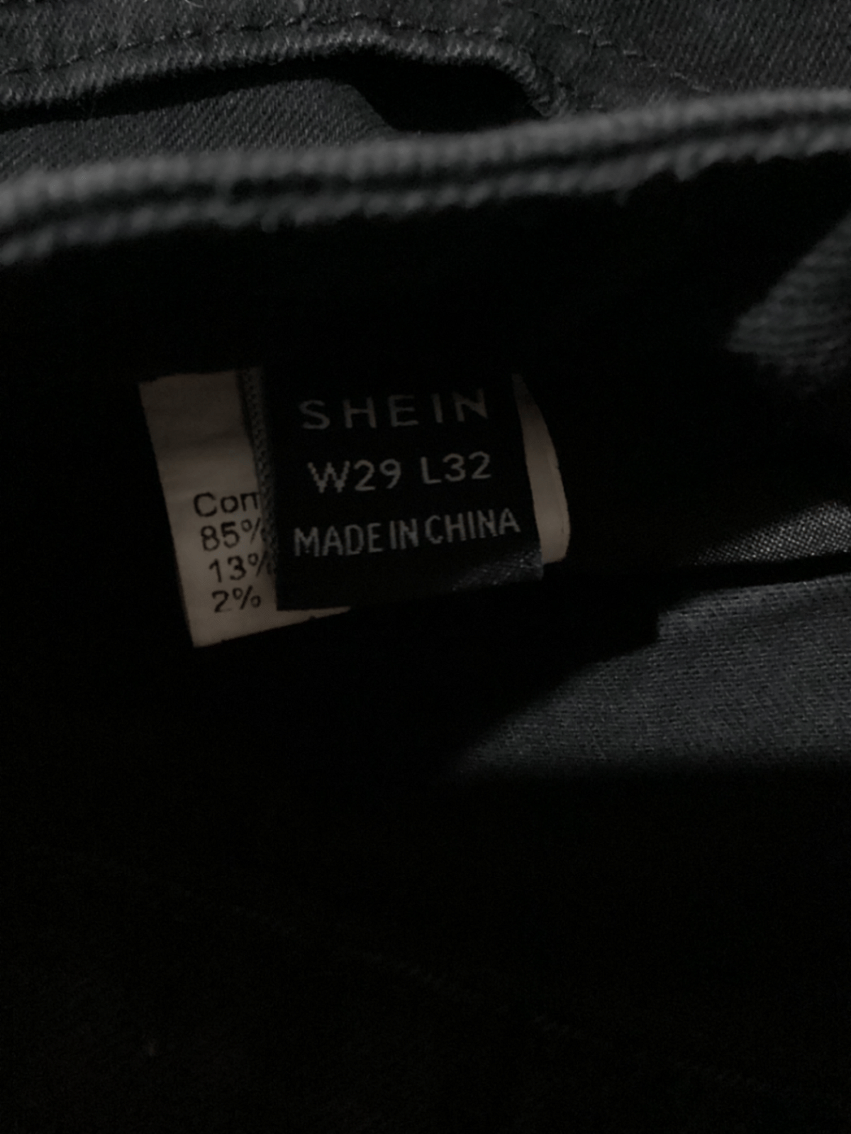 Black high-waisted skinny jeans - photo 3