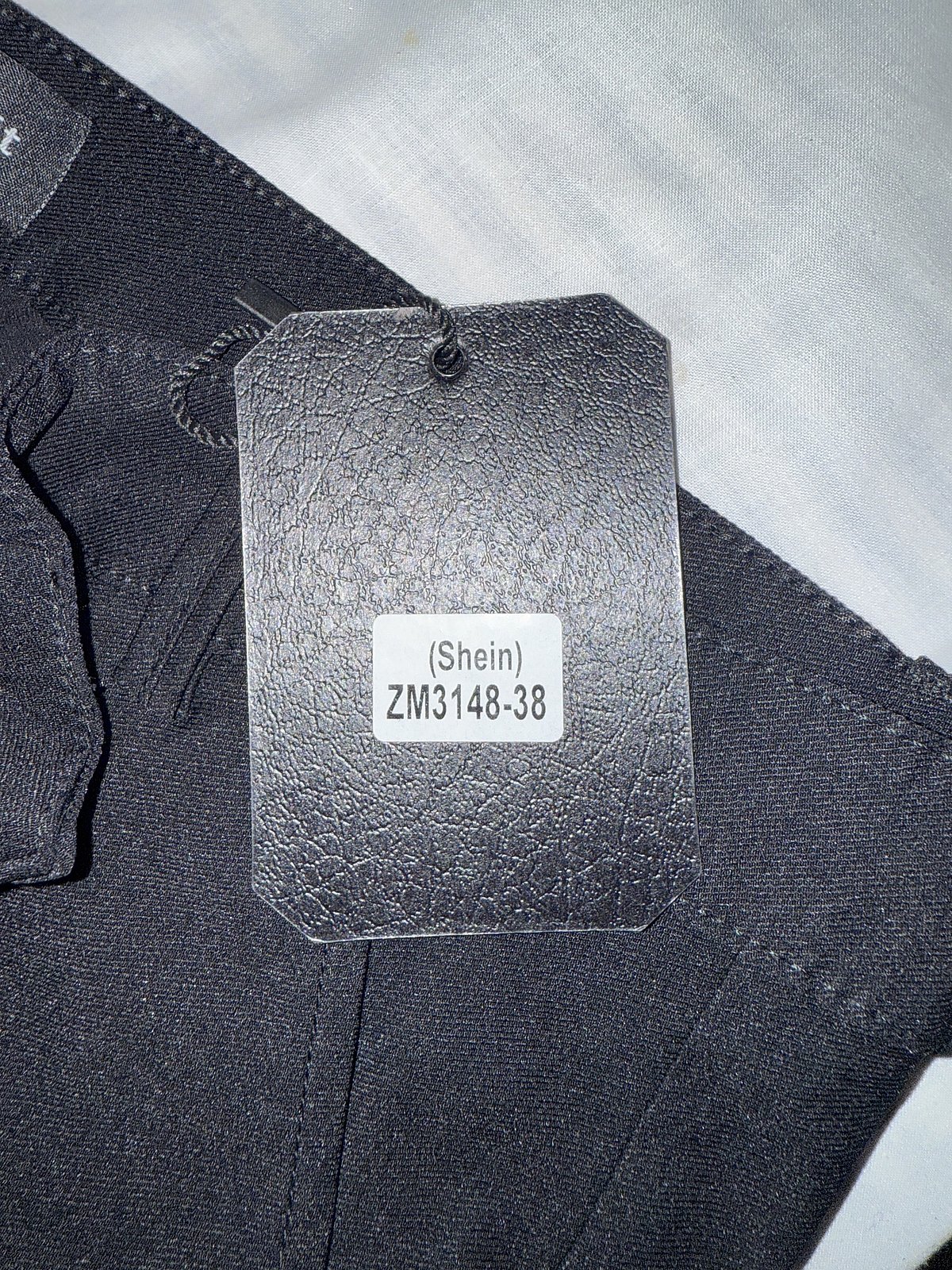 Black Skinny Fit Smart Trousers - photo 4