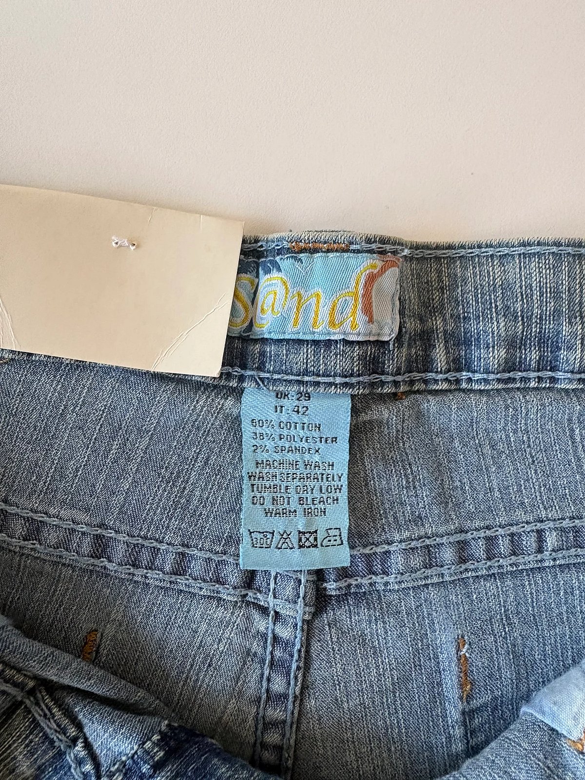 Vintage Denim Studded Shorts - photo 3