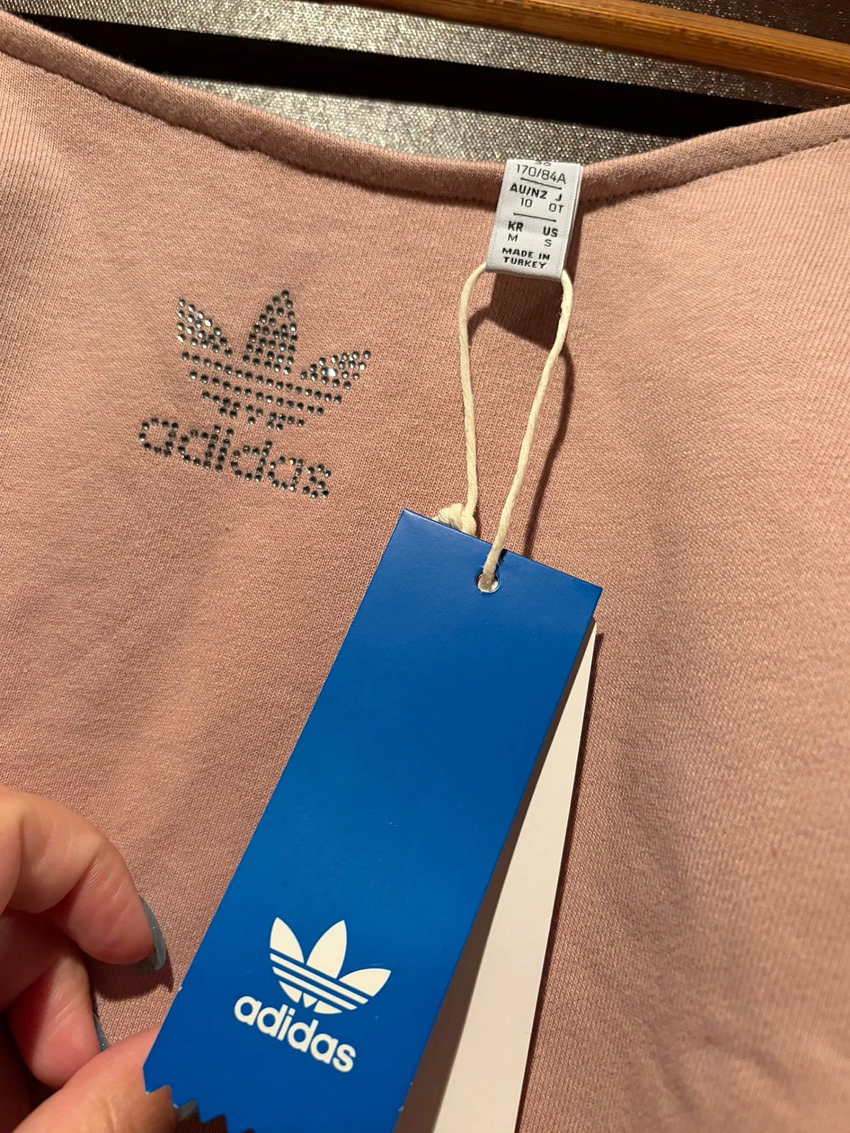 Adidas Embellished Slouchy Crew Sweatshirt - photo 3