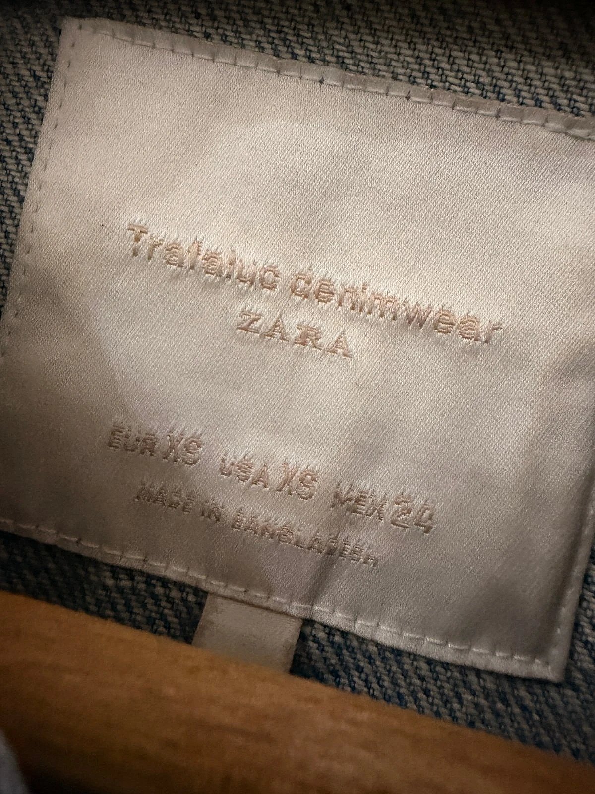 Ġakketta tad-Denim - Zara - photo 5