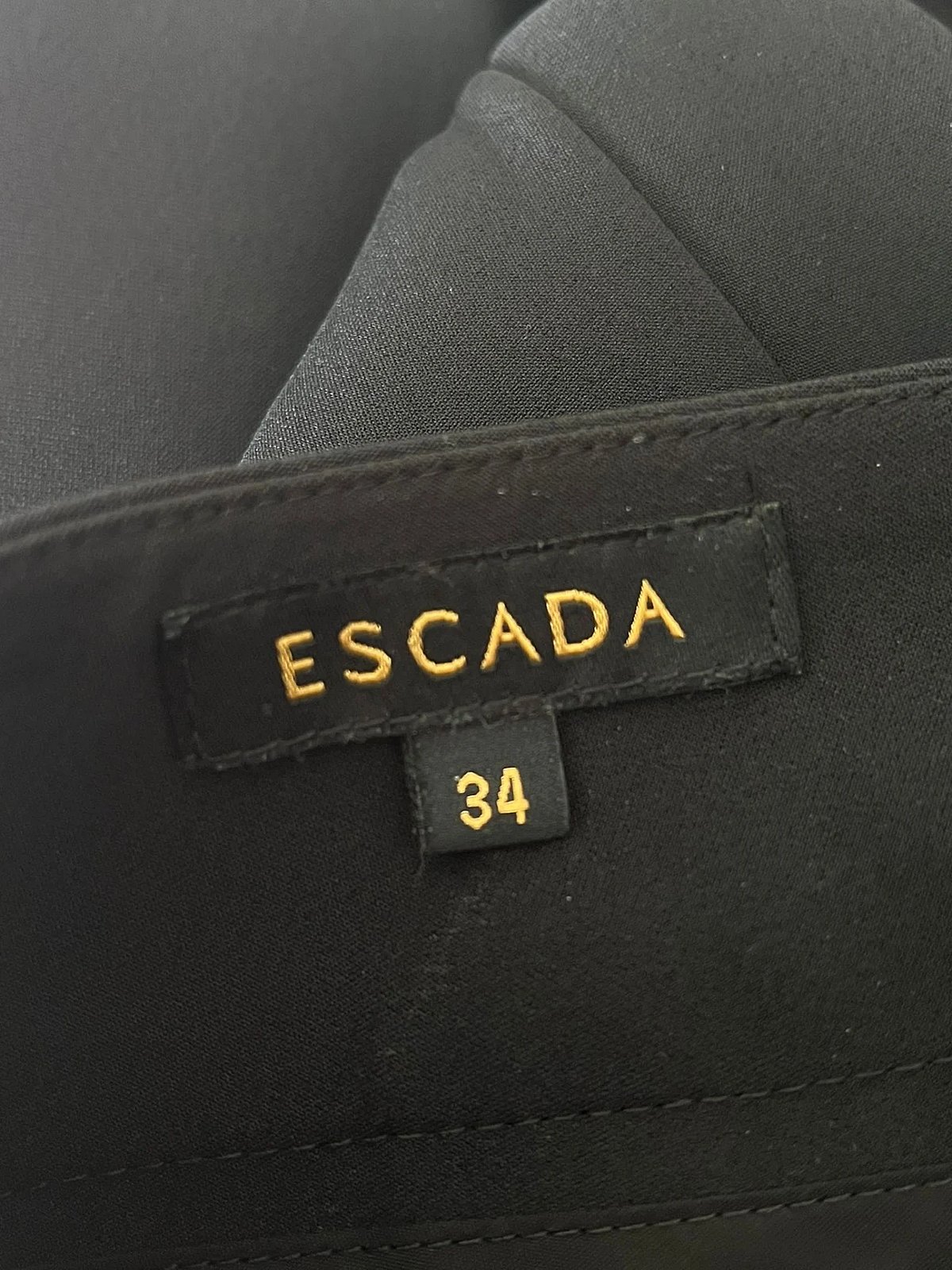 Pantalones de sastrería negros de Escada - photo 3
