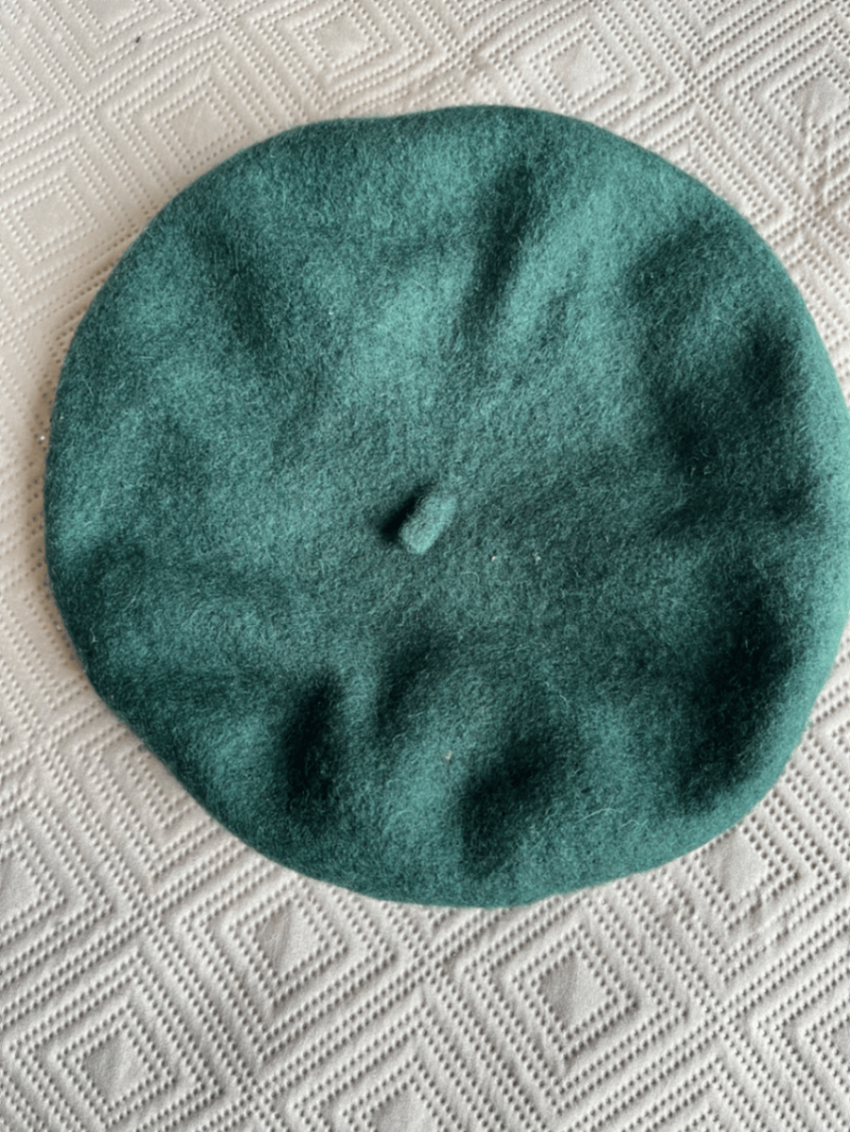 Boina de lana verde - photo 2