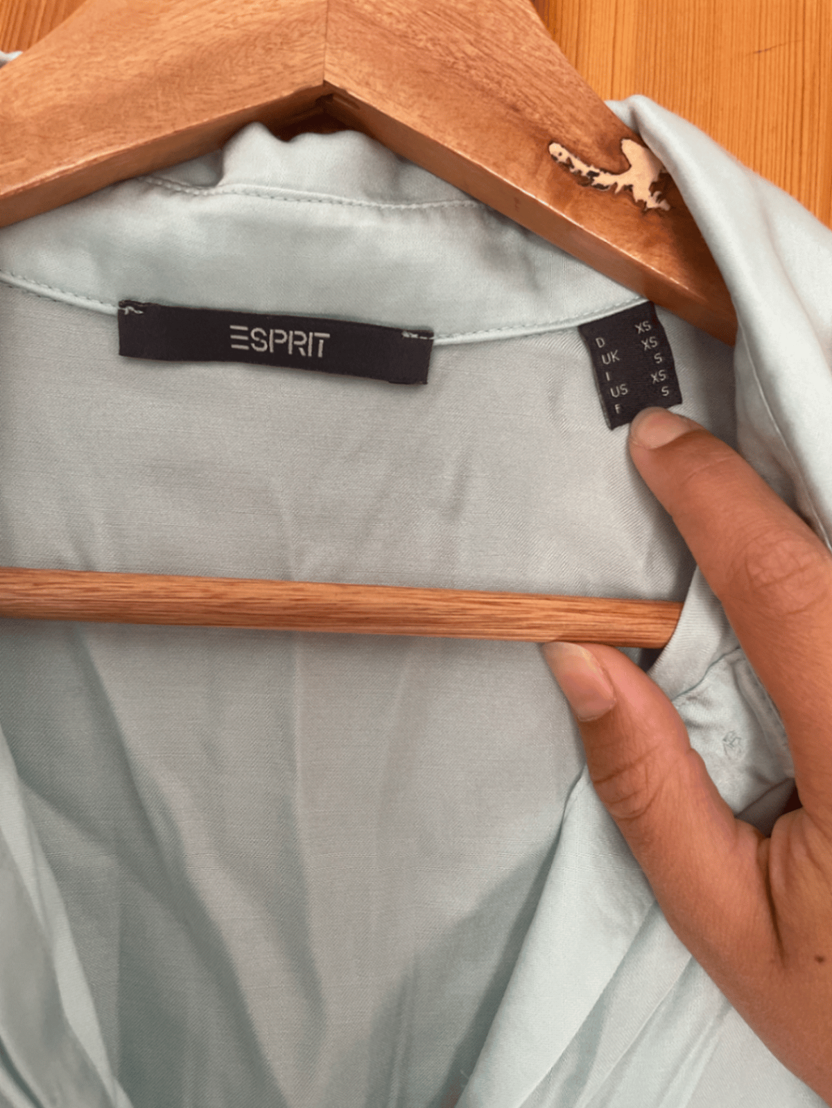 Qmis Esprit Blu Ċar Satin - photo 3